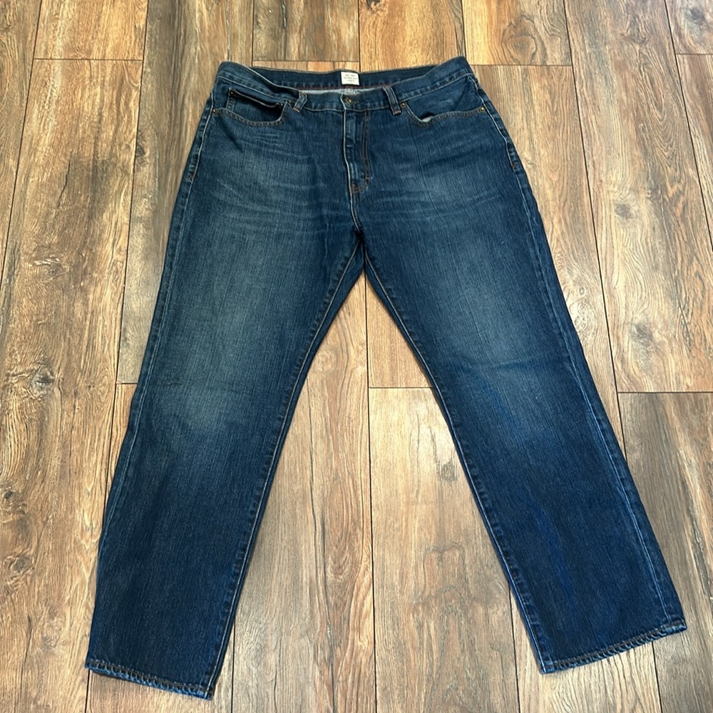 JCrew Factory Men’s 36/30 Denim Jeans Vintage Slim Fit